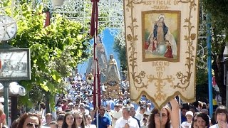 Processione Madonna di Buccino 6 luglio 2014  Banda di SantAngelo Le Fratte [upl. by Wilcox]