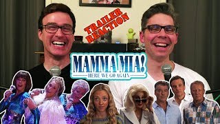 Mamma Mia Here We Go Again Official Trailer REACTION [upl. by Hintze496]