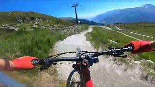 First Time  Catrina Flowtrail Disentis POV Full Run [upl. by Jolanta890]