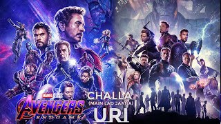 Avengers Endgame  Challa Main Lad Jaana URI Song [upl. by Homer137]