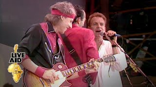 Dire Straits  Sting  Money For Nothing Live Aid 1985 [upl. by Denis]