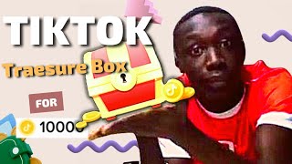 How To Get Free Tiktok Coins Treasure Box How Much Is It Worth money [upl. by Airekat154]