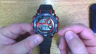 How to Setup the Armitron Pro Sport Watch [upl. by Ariem]