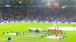 Flower of Scotland  Hymn Szkocji przed meczem Szkocja  Polska Liga Narodów  05092024 [upl. by Aerdnac]