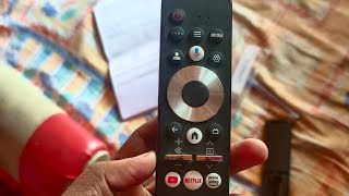 Haier tv remote battery change how to open back side [upl. by Auburn799]