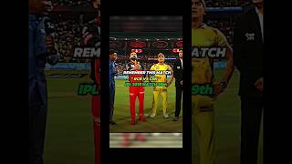 RCB VS CSK FLASHBACK  IPL 2019 MATCH 39TH rcbvscsk rcb csk viratkohli msdhoni shorts [upl. by Cristine]