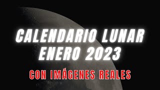 ▶ ASTROLOGÍA 4 FASES DE LA LUNA DE ENERO 2023 ✅ CALENDARIO LUNAR ENERO 2023 🚀 DÍA HORA SIGNO [upl. by Rance]