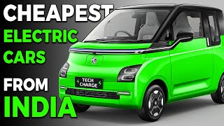 20 CHEAPEST Electric Cars You Can Buy in INDIA range amp price [upl. by Kristopher58]