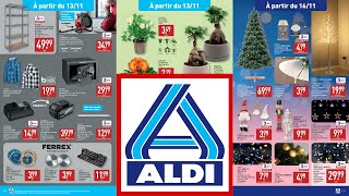 catalogue ALDI du 13 novembre 2024 ✅ Arrivage promo de la semaine [upl. by Elene384]