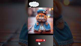 cat sad story shorts cat ainimation cartoon ai aicat catlover [upl. by Eilahtan]