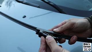 How to replace Wiper blades on BMW E60 [upl. by Marv]