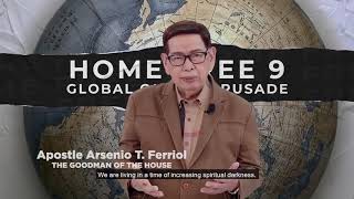 Apostle Arsenio T Ferriols Invite to Home Free 9 [upl. by Dorraj156]