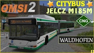 OMSI 2 60 FPS  JELCZ M185M CNG im Test in Waldhofen  Lets Play Omsi 2 384 [upl. by Sivad]