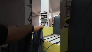 How to wooden make sofa cover at home calmdown youtube youtubeshorts shorts [upl. by Eeliak]