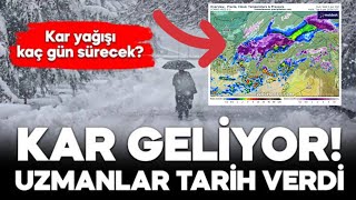 Ecmwf Avrupa Tahmin Merkezi Son Güncellemesi Soğuk ve kar Yağışı Geliyor ❗🌧️🌨️❄️ [upl. by Fechter847]