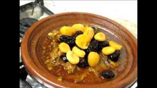 Recette de tagine dagneau aux fruits secs [upl. by Ainwat]