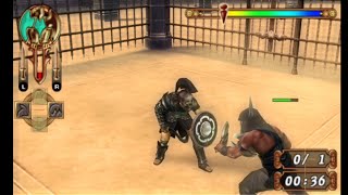 Gladiator Begins PPSSPP on Android  Epictio vs Danaos Difficult 3 [upl. by Akili]