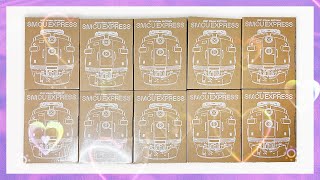 unboxing 10 2021 winter smtown smcu express albums ☆ live [upl. by Revlis]