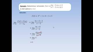 Derivadas laterales [upl. by Scotti]