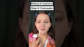 Makeup for beginners step 4 Concealer shorts trendingsongs makeupforbeginners [upl. by Pan]