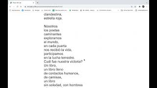 Oda al libro II  Pablo Neruda [upl. by Rizzo]