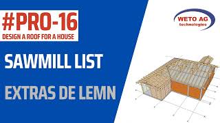 Pro16 workflow Sawmill list  Extras de lemn [upl. by Brockie]