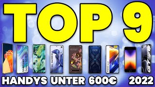 Die besten Smartphones unter 600 Euro 📱 TOP 9 Handy Vergleich 2022 [upl. by Botnick]