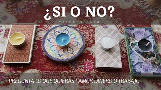 SI O NO  PREGUNTA LIBRE  TAROT INTERACTIVO  TAROT AMOR  DINERO  TRABAJO ♥ MARZO 2022 [upl. by Airbas]