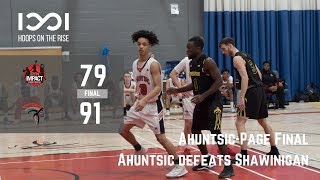 FINAL Shawinigan vs Ahuntsic  AhuntsicPage Tournament 2019  Full Game January 13 2019 [upl. by Anjali936]