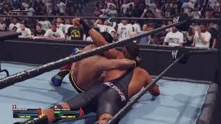 Fatal 5 Way elimination second Round WWE2k24 PS4 [upl. by Nesnar]