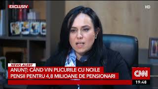 Data la care vin plicurile cu calculul noii pensii Anunţul ministrului Muncii [upl. by Ymmot]