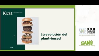 Conferencia “Tendencias en el desarrollo de productos plant based”  XXII CAN [upl. by Lyrpa832]