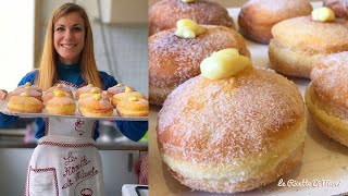 BOMBOLONI ALLA CREMA SOFFICISSIMI  BOMBE SARDE CON CREMA PASTICCERA  Ricetta Perfetta  Carnevale [upl. by Thirion]