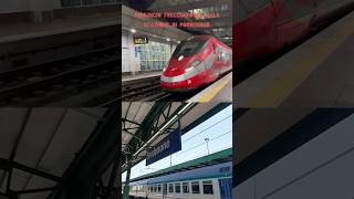 Annuncio Frecciarossa alla stazione di Pordenone [upl. by Akinehc]