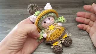 Folletta Elfa Amigurumi 🍂✨ Uncinetto Tutorial 🍁 Gnoma Amigurumi 🍄🍂💛🧡🤎Elfo Gnomo Crochet [upl. by Bever]