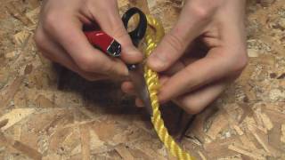 Splicing a Loop Into The End Of A Rope Part 2  HD [upl. by Offen]