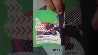 Youva small pocket diary  Harshaditi  small diary [upl. by Reyem]