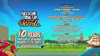 Reggae Rise Up Florida Festival 2025 Lineup Announcement [upl. by Honan]