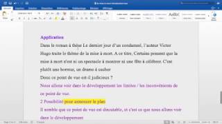 🔥Plan réquisitoire corrigé de lexamen Casa 1BAC منهجية كتابة موضوع انشائي 1 bac Corrigé [upl. by Neirbo]