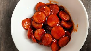 Honey Garlic Kielbasa Sausages Appetisers [upl. by Andris]