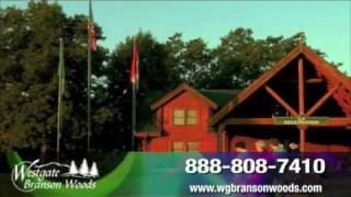 Westgate Branson Woods  Branson Missouri Lodging Cabins and Resorts [upl. by Malinin]