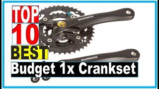 Crankset Best Budget 1x Crankset 2022 Buying Guide [upl. by Yllah]