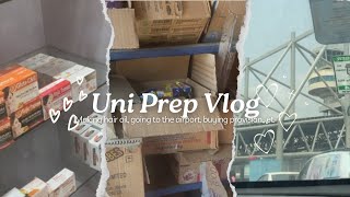 Uni Prep Vlog 3 Day Edition🎧 making hair oil going to the airport buying provisions etc [upl. by Salokin]