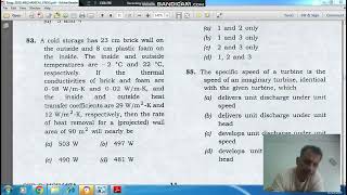 Q53 Engineering Services Pre IES 2018  Topic Heat Transfer [upl. by Alesandrini163]