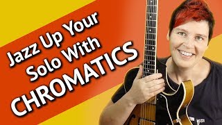 CHROMATIC GUITAR LESSON  CHROMATIC GUITAR LICKS [upl. by Northway783]