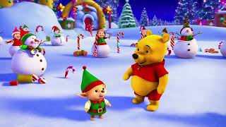 Christmas Winnie the Pooh and Piglet Holidays Adventure Episode 11 [upl. by Vogele965]