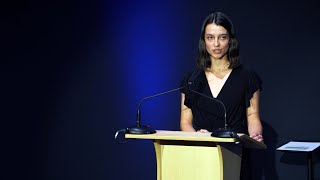 Rentrée Académique 2024  Discours de Pauline Wampach représentante du corps étudiant [upl. by Jonna]