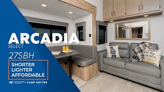 Everything That Your Family Needs in This Affordable Fifth Wheel  Introducing the Arcadia 27SBH [upl. by Refinneg]