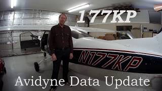 Avidyne data update with external power [upl. by Suez762]