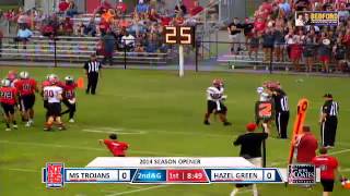 Ty Fuqua TD Run Muscle Shoals VS Hazel Green [upl. by Aekin]